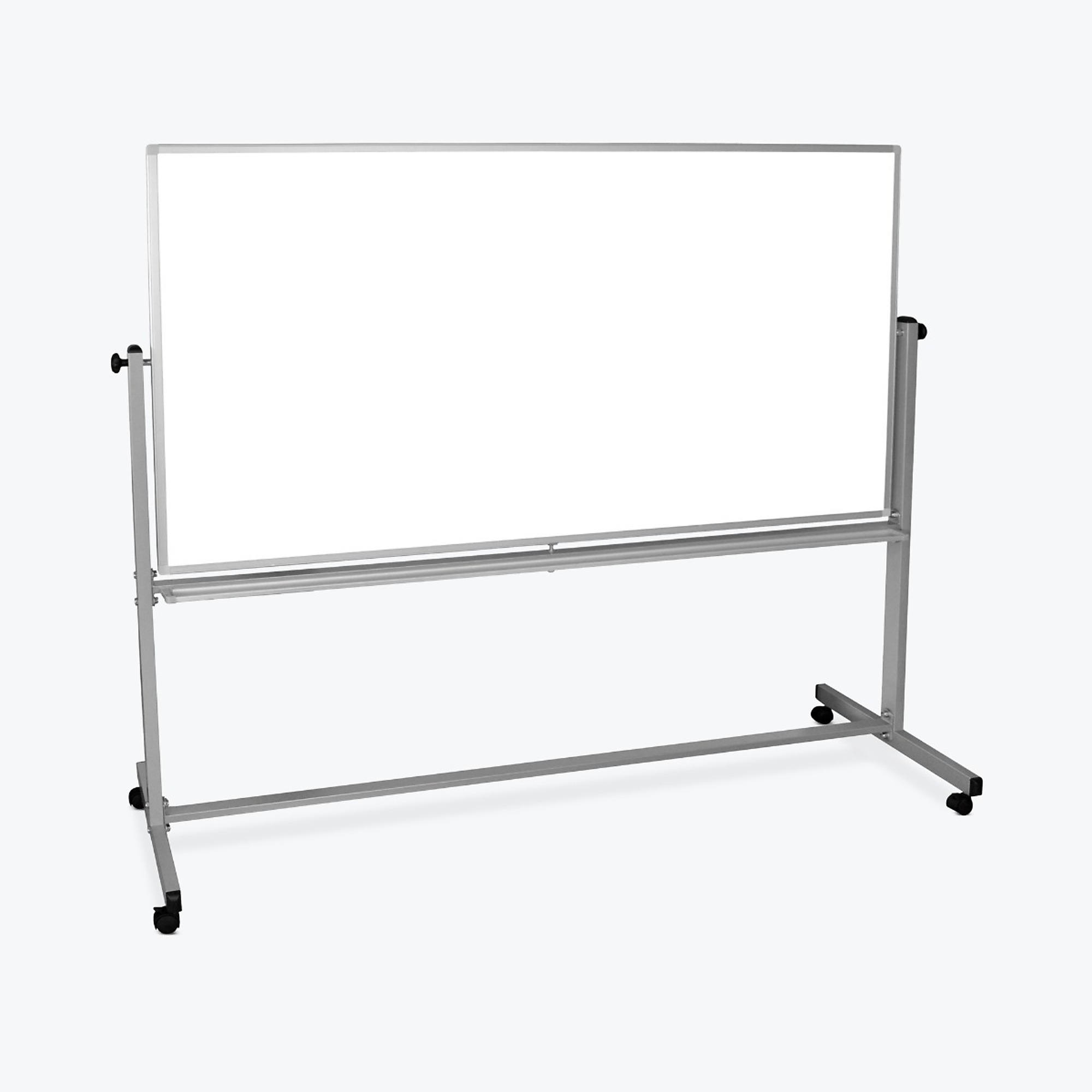 Luxor, Mobile Magnetic Dry Erase Board, Color Finish White, Model# MB7240WW